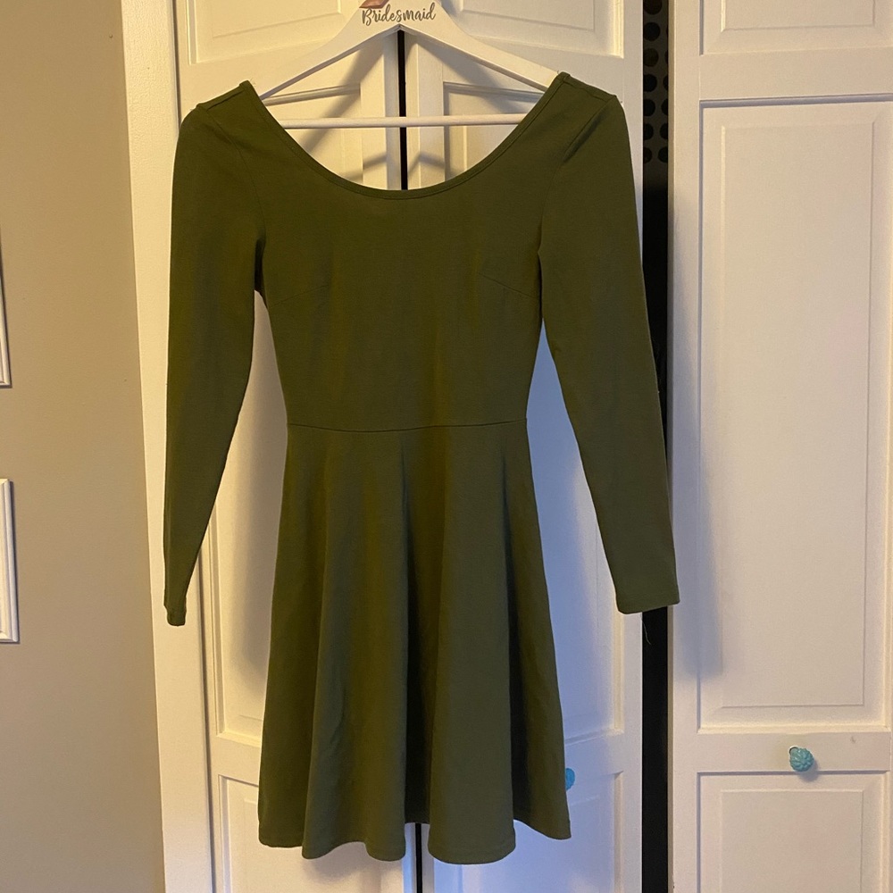 Charlotte Ruse Army Green Dress
